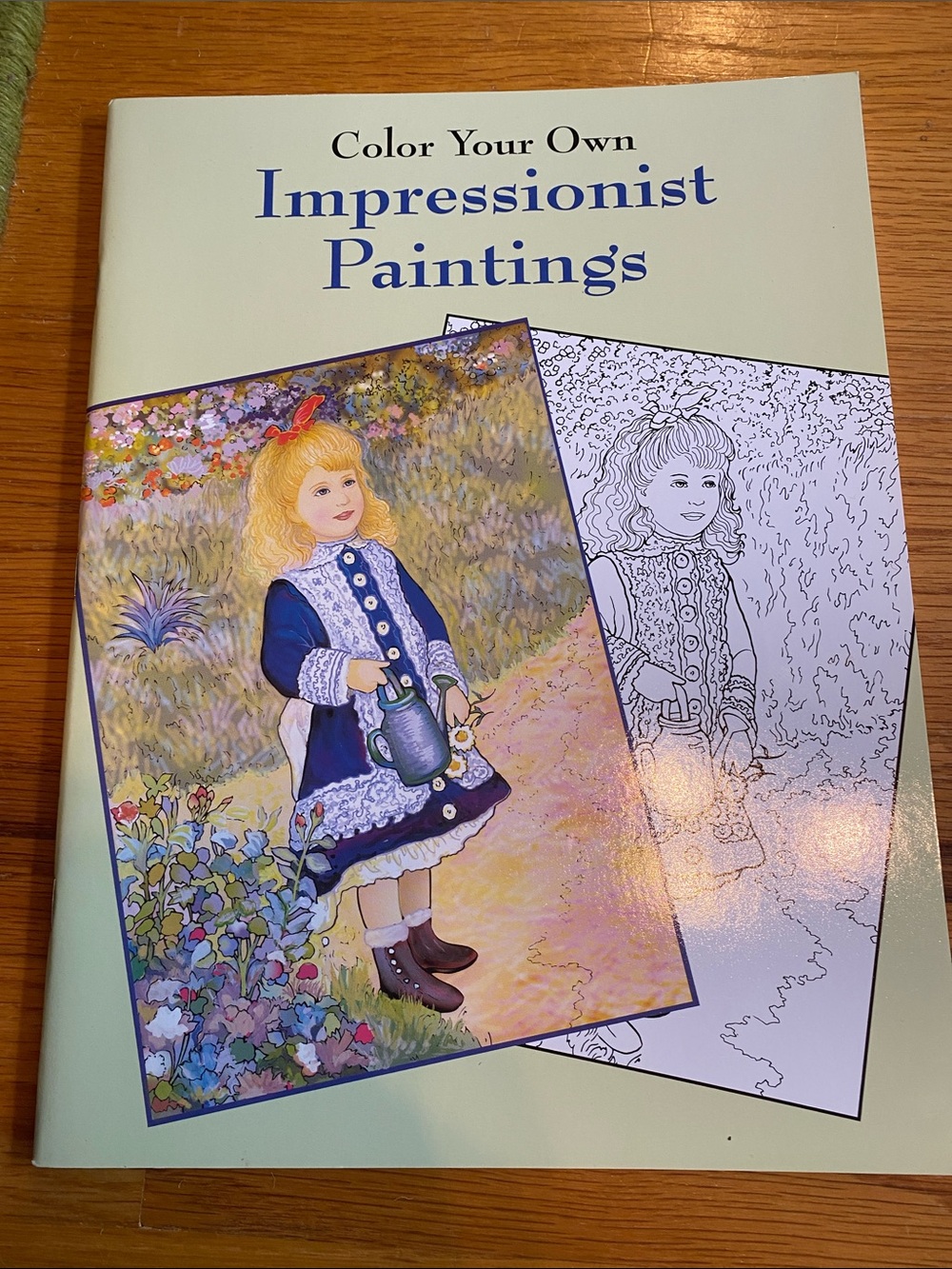 Color Your Own Impressionist Paintings Adult Coloring Book - Marty Noble